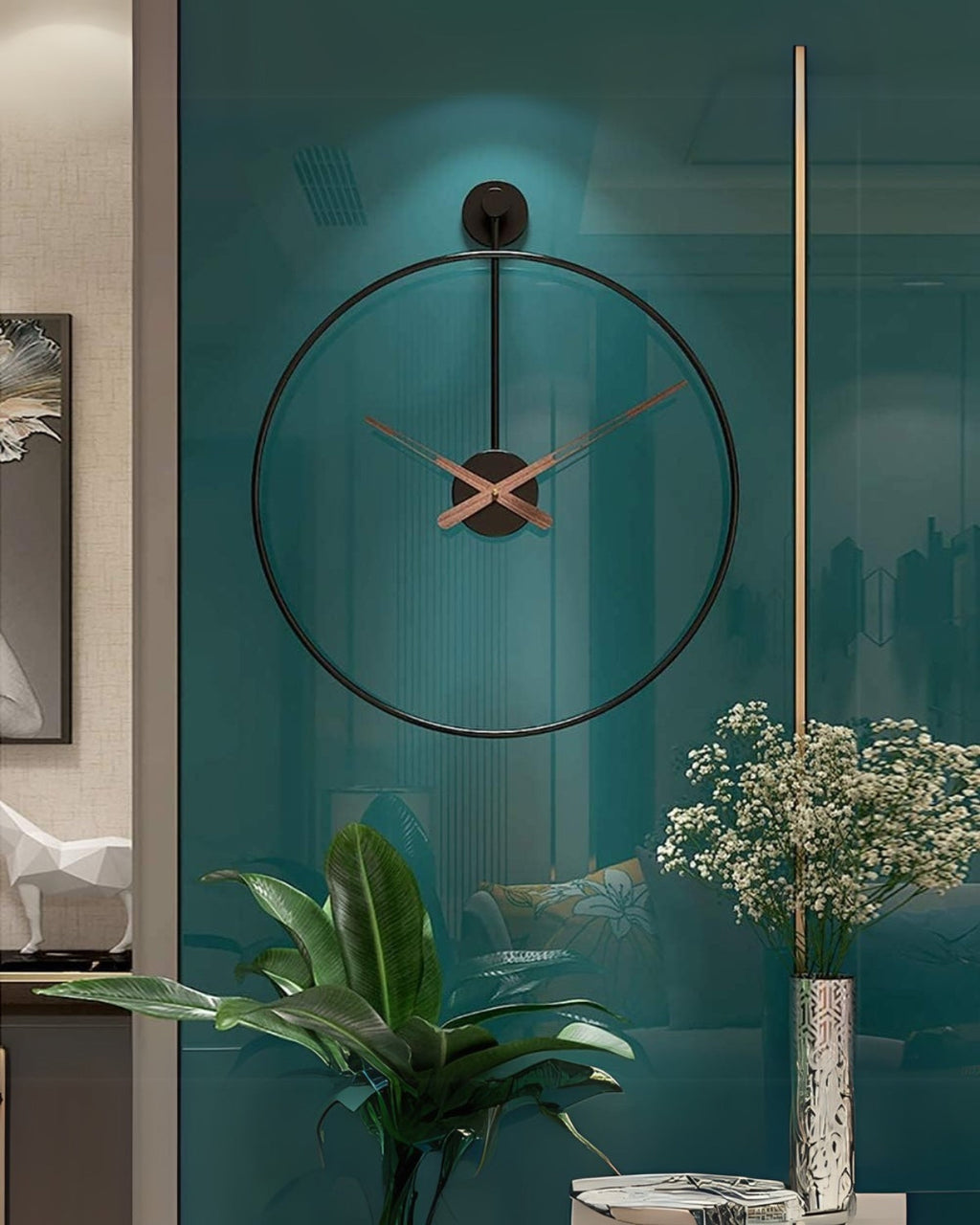 16-Inch Modern Wall Clock - Minimalist Design for Contemporary Wall Clock Decor 1