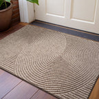 3D Groove Doormat – Durable Outdoor Door Mat with Anti-Slip Backing for Indoor and Outdoor Use 1