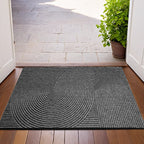 3D Groove Doormat – Durable Outdoor Door Mat with Anti-Slip Backing for Indoor and Outdoor Use 2