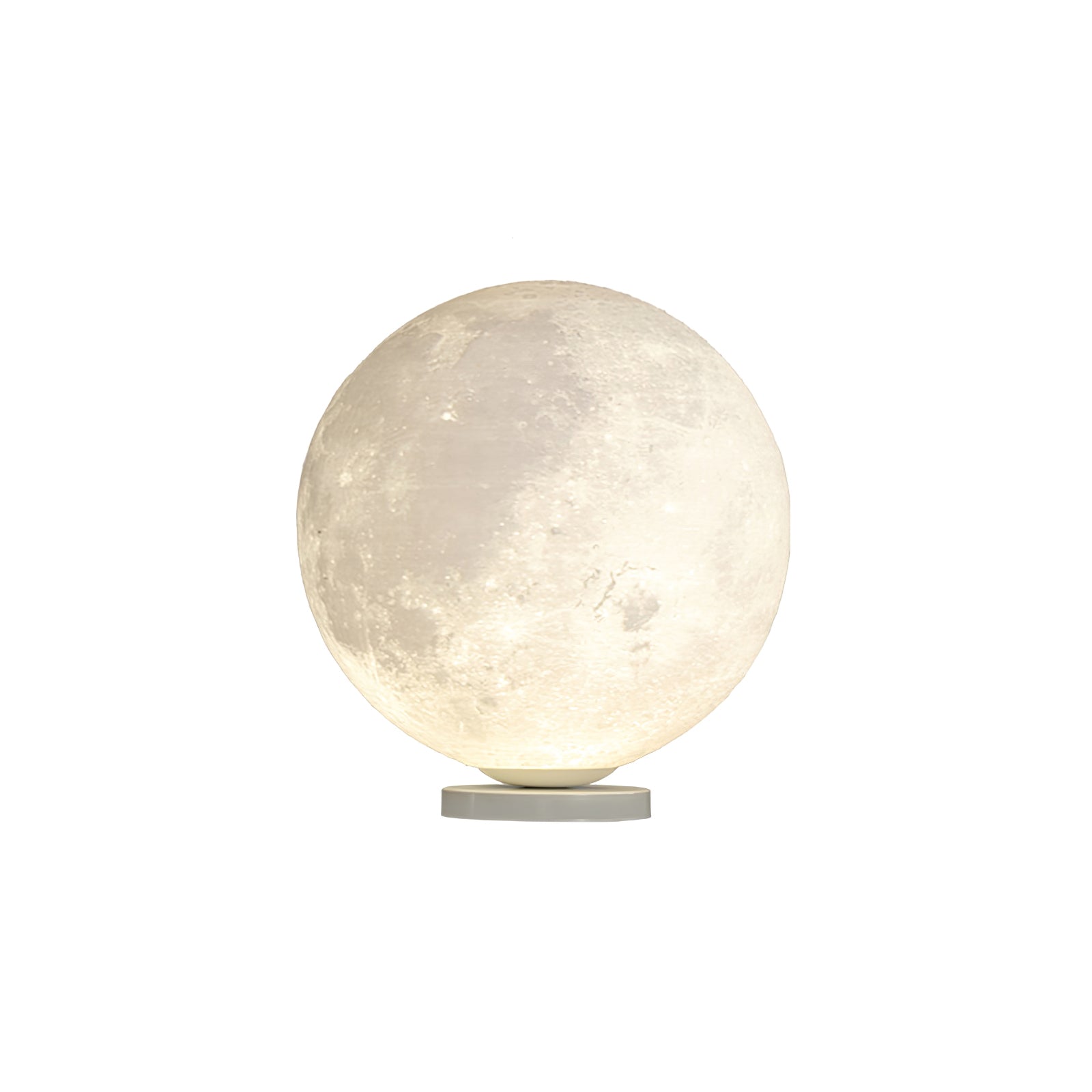 3D Moon Lamp Table LED Dimmable Bedside Night Light Bedroom Home Decor - Stack & Clear 11