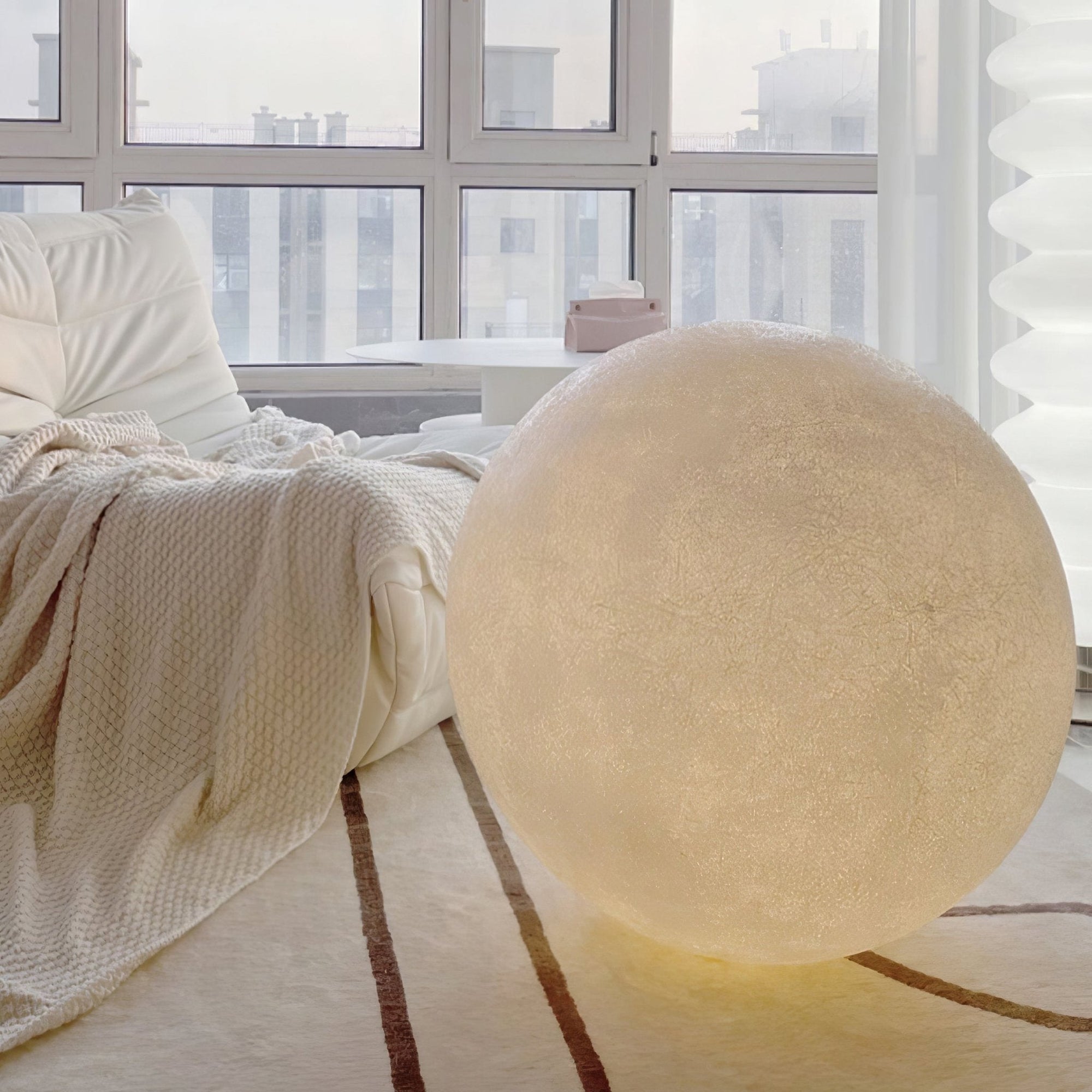 3D Moon Lamp Table LED Dimmable Bedside Night Light Bedroom Home Decor - Stack & Clear 3
