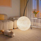 3D Moon Lamp Table LED Dimmable Bedside Night Light Bedroom Home Decor - Stack & Clear 5
