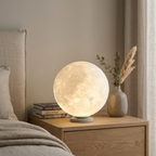 3D Moon Lamp Table LED Dimmable Bedside Night Light Bedroom Home Decor - Stack & Clear 998