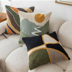 Abstract Velvet Cushion Cover Soft Fabric  3