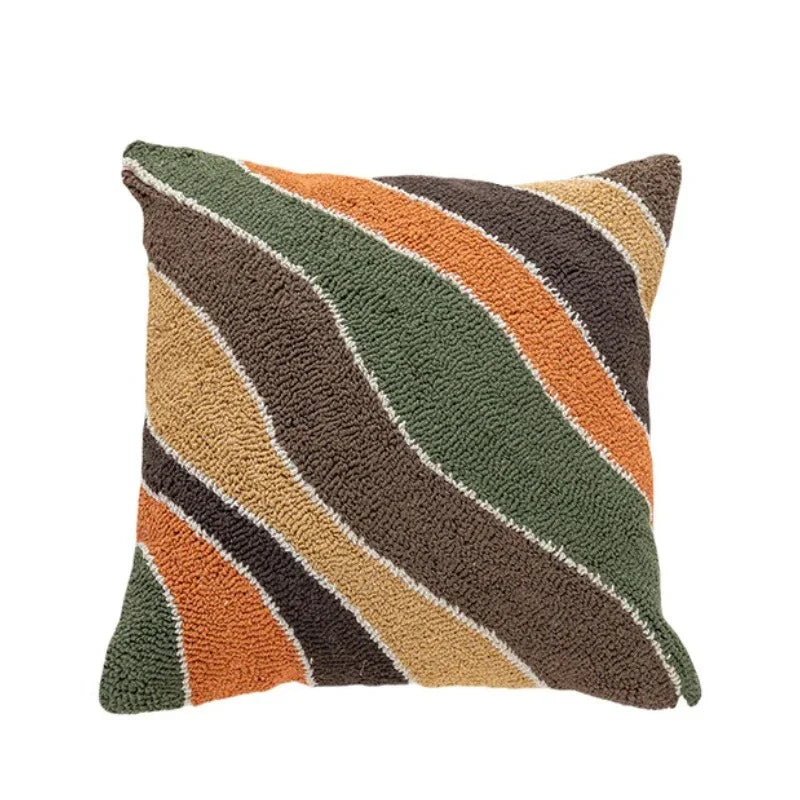 Abstract Velvet Cushion Cover Soft Fabric  6
