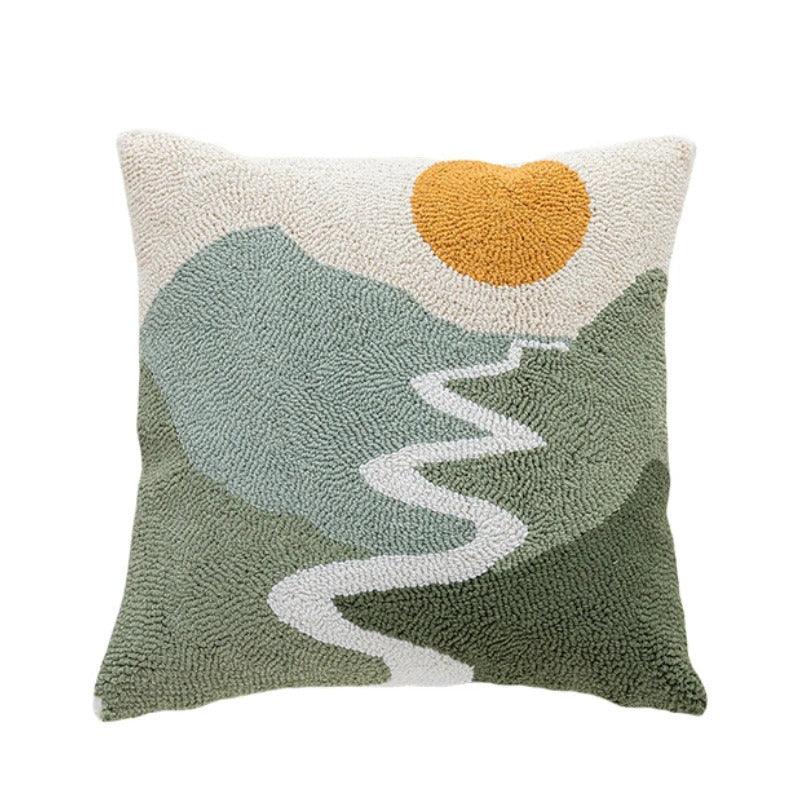 Abstract Velvet Cushion Cover Soft Fabric  7