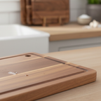 Acacia Wood Chopping Board Set 3-Piece Kitchen Cutting Board 6