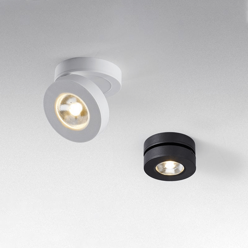 Adjustable Ceiling Light Metal Rotating LED Indoor Lighting 2