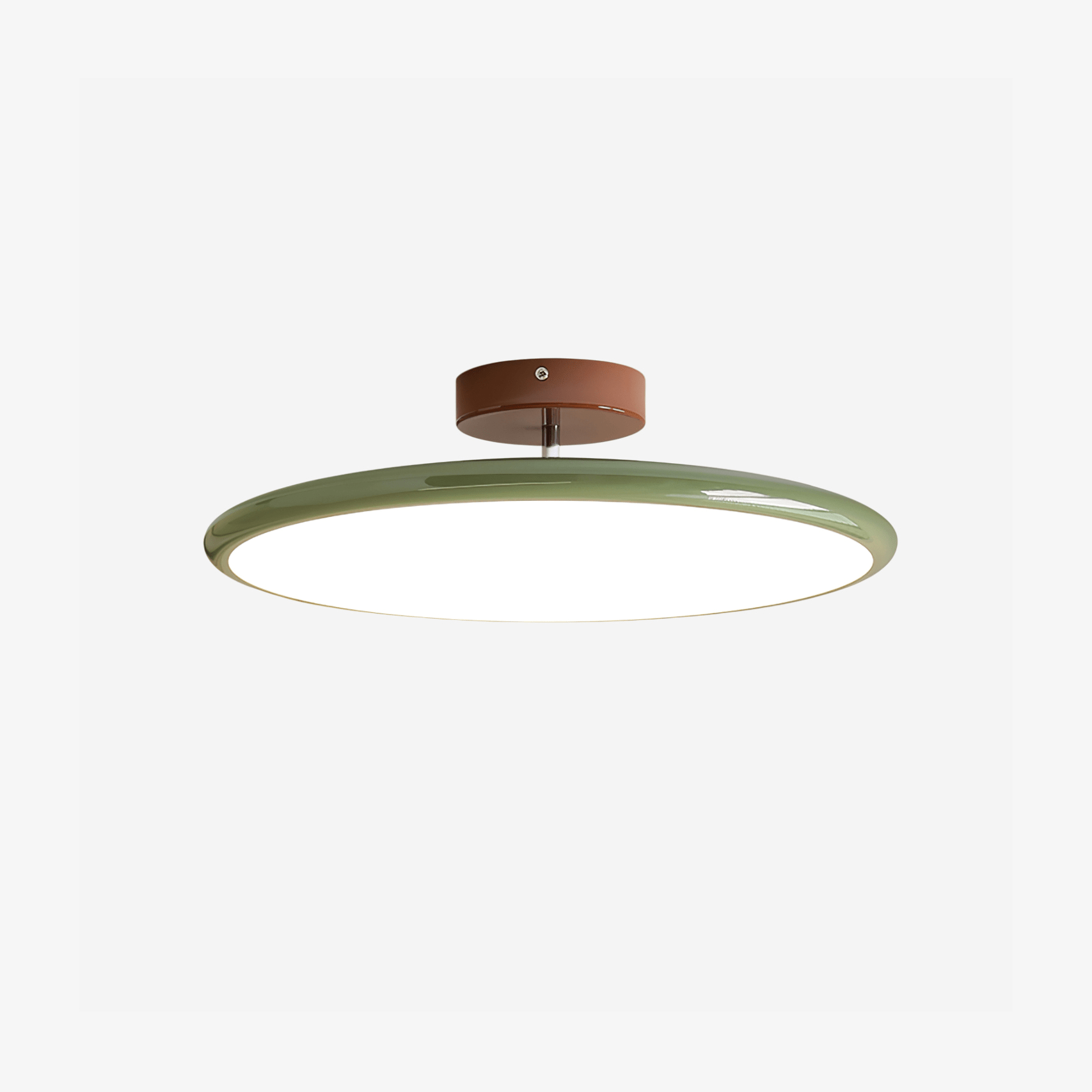 Adjustable LED Ceiling Lamp - Modern Circular Flush Ceiling Light Fixture for Customizable Home Ambiance 9