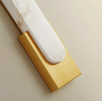 Alabaster Wall Sconce Soft Warm Light Multiple Finish Dimmable Accent Home Decor Stack Clear 7