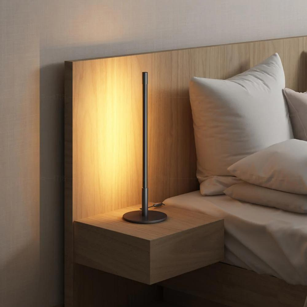 Amber Wind Table Lamp – Modern Design with Adjustable Brightness for Bedroom or Desk – Warm Glow Bedside Lighting 1