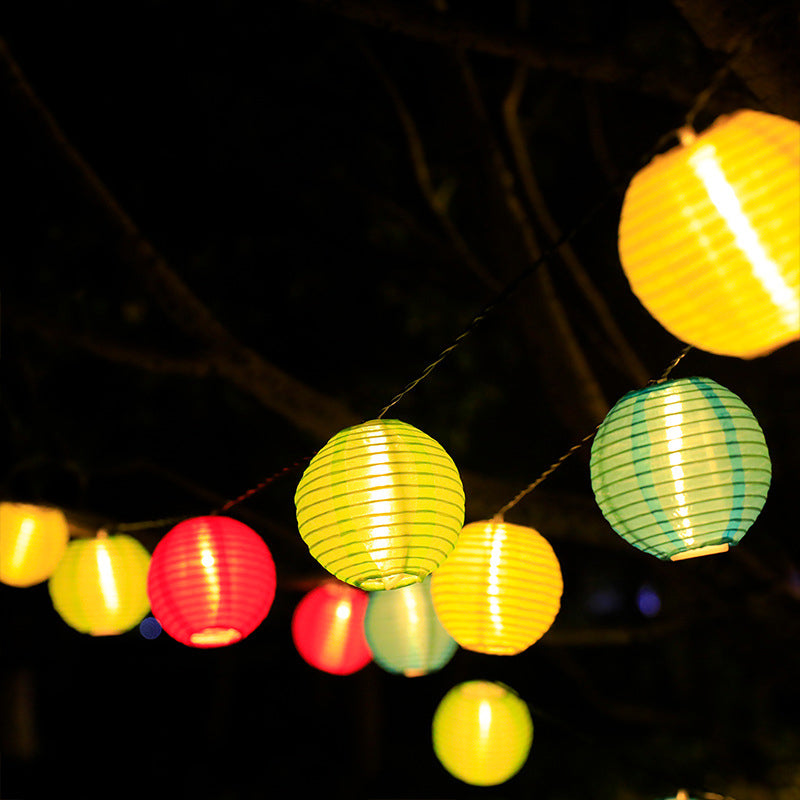 Art Deco Solar LED String Lights – Waterproof Outdoor Patio Lights for Garden Decor 10