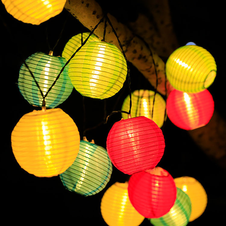 Art Deco Solar LED String Lights – Waterproof Outdoor Patio Lights for Garden Decor 3