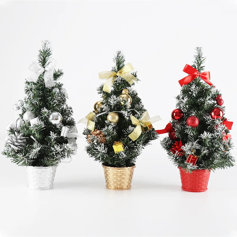 Artificial Christmas Tree Decoration - Various Sizes in Chrome, Blue, Red, Gold - Perfect for Christmas Ornaments and Holiday Decor 5