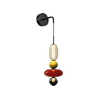 Artistic Customizable LED Wall Light With Black Metal Finish 12