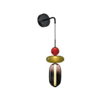 Artistic Customizable LED Wall Light With Black Metal Finish 15