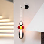 Artistic Customizable LED Wall Light With Black Metal Finish 2
