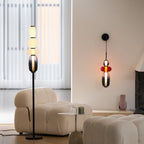 Artistic Customizable LED Wall Light With Black Metal Finish 4