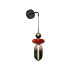 Artistic Customizable LED Wall Light With Black Metal Finish 9