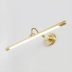 Artistic Gold Linear LED Wall Sconce Metal Acrylic 10