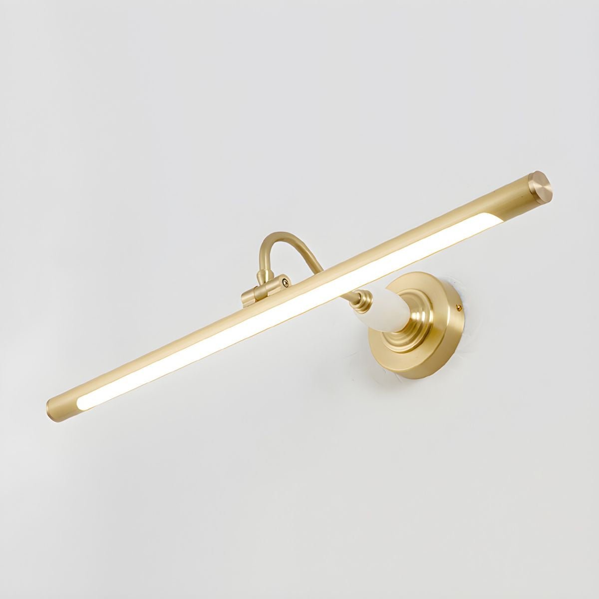 Artistic Gold Linear LED Wall Sconce Metal Acrylic 10