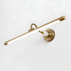 Artistic Gold Linear LED Wall Sconce Metal Acrylic 11