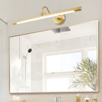 Artistic Gold Linear LED Wall Sconce Metal Acrylic 2