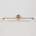 Artistic Gold Linear LED Wall Sconce Metal Acrylic 9