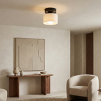 Bauhaus Ceiling Light Metal Compact Design Gold Finish 15