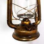 Black Vintage Industrial Floor Lamp with Iron and Glass Shade for Living Room 6