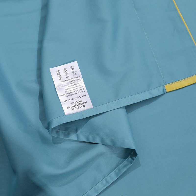 Bohemian Duvet Cover Set, Tropical Print, 100% Egyptian Cotton, 500 TC 4