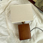 Boho Bamboo Table Lamp with Adjustable Lighting – Minimalist Nightstand Lamp for Cozy Interiors 8