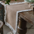 Boho Jute Table Runner Natural 3