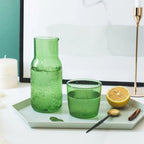 Borosilicate Glass Cup Set - 550ml Colorful Drinkware Set 0