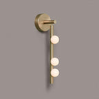 Brass Glass Tube LED Wall Light For Cozy Ambiance 0