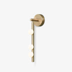 Brass Glass Tube LED Wall Light For Cozy Ambiance 1