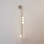 Brass Glass Tube LED Wall Light For Cozy Ambiance 11