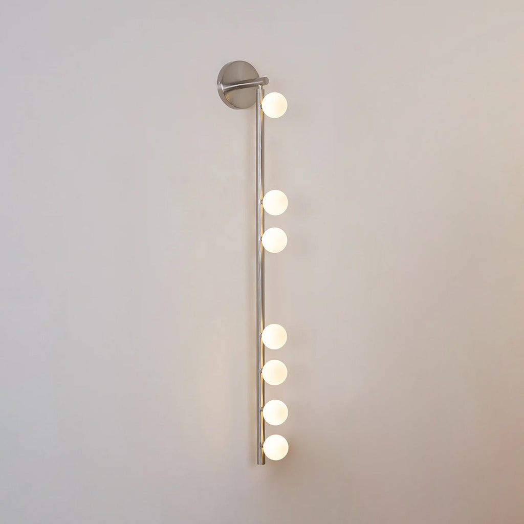 Brass Glass Tube LED Wall Light For Cozy Ambiance 13