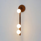 Brass Glass Tube LED Wall Light For Cozy Ambiance 17