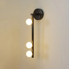 Brass Glass Tube LED Wall Light For Cozy Ambiance 19