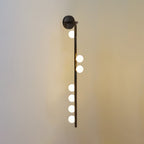 Brass Glass Tube LED Wall Light For Cozy Ambiance 20