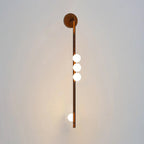 Brass Glass Tube LED Wall Light For Cozy Ambiance 26