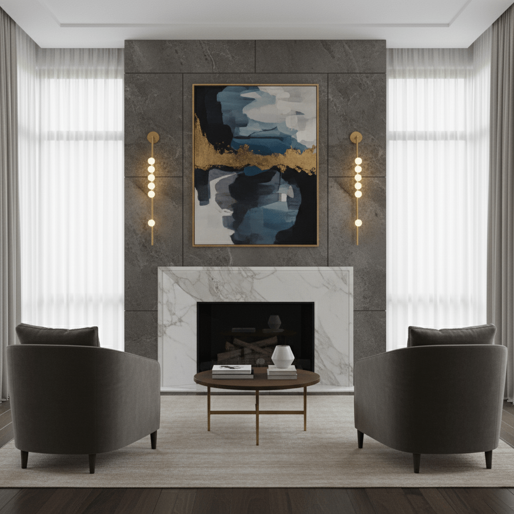 Brass Glass Tube LED Wall Light For Cozy Ambiance 3