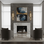 Brass Glass Tube LED Wall Light For Cozy Ambiance 3