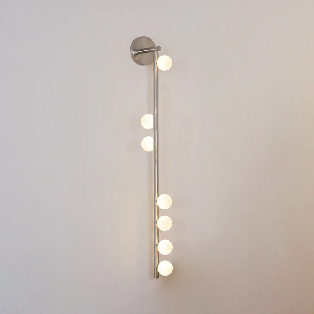 Brass Glass Tube LED Wall Light For Cozy Ambiance 9