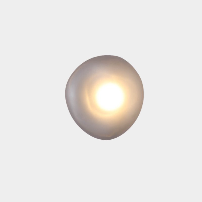 Bubble Glass Dimmable Wall Sconce Metal Finish Indoor Light 13
