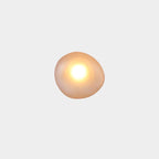 Bubble Glass Dimmable Wall Sconce Metal Finish Indoor Light 17