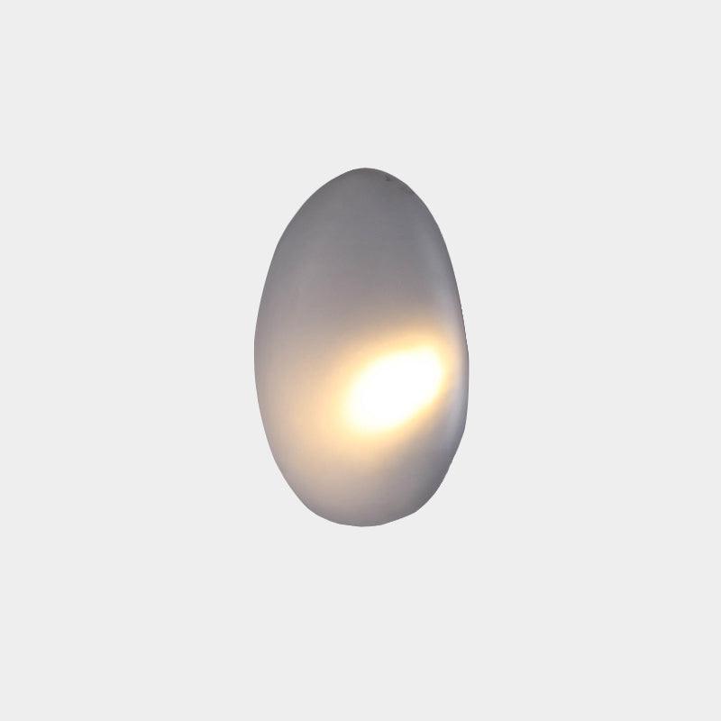 Bubble Glass Dimmable Wall Sconce Metal Finish Indoor Light 19