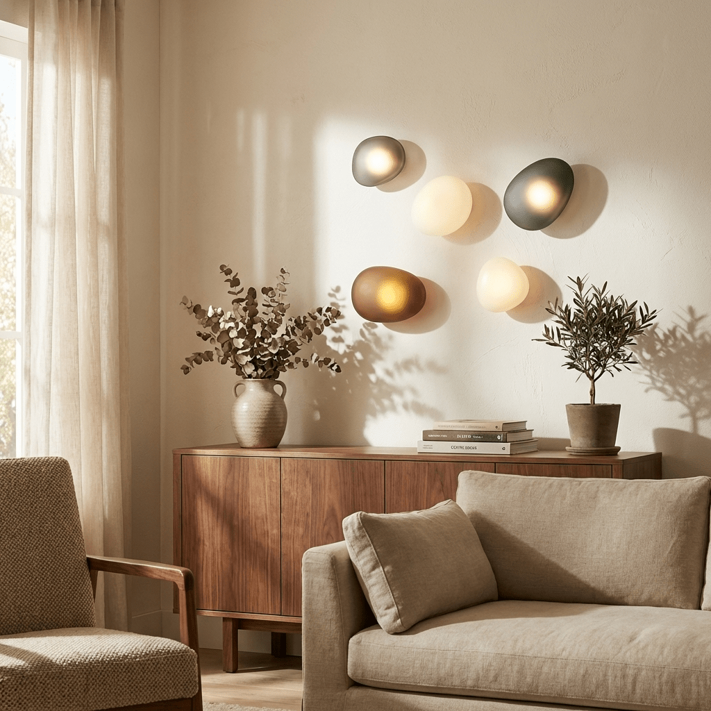 Bubble Glass Dimmable Wall Sconce Metal Finish Indoor Light 2