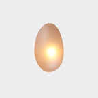 Bubble Glass Dimmable Wall Sconce Metal Finish Indoor Light 22